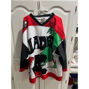 Rare Vintage IHL KC BLADES CHRISTMAS JERSEY XXL by O.T. Sports